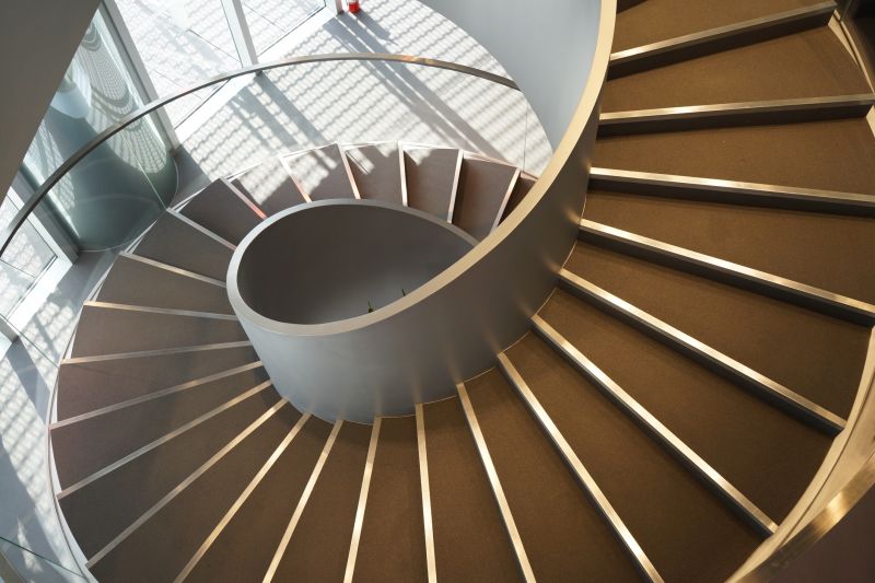Material Delivery for Spiral Staircase